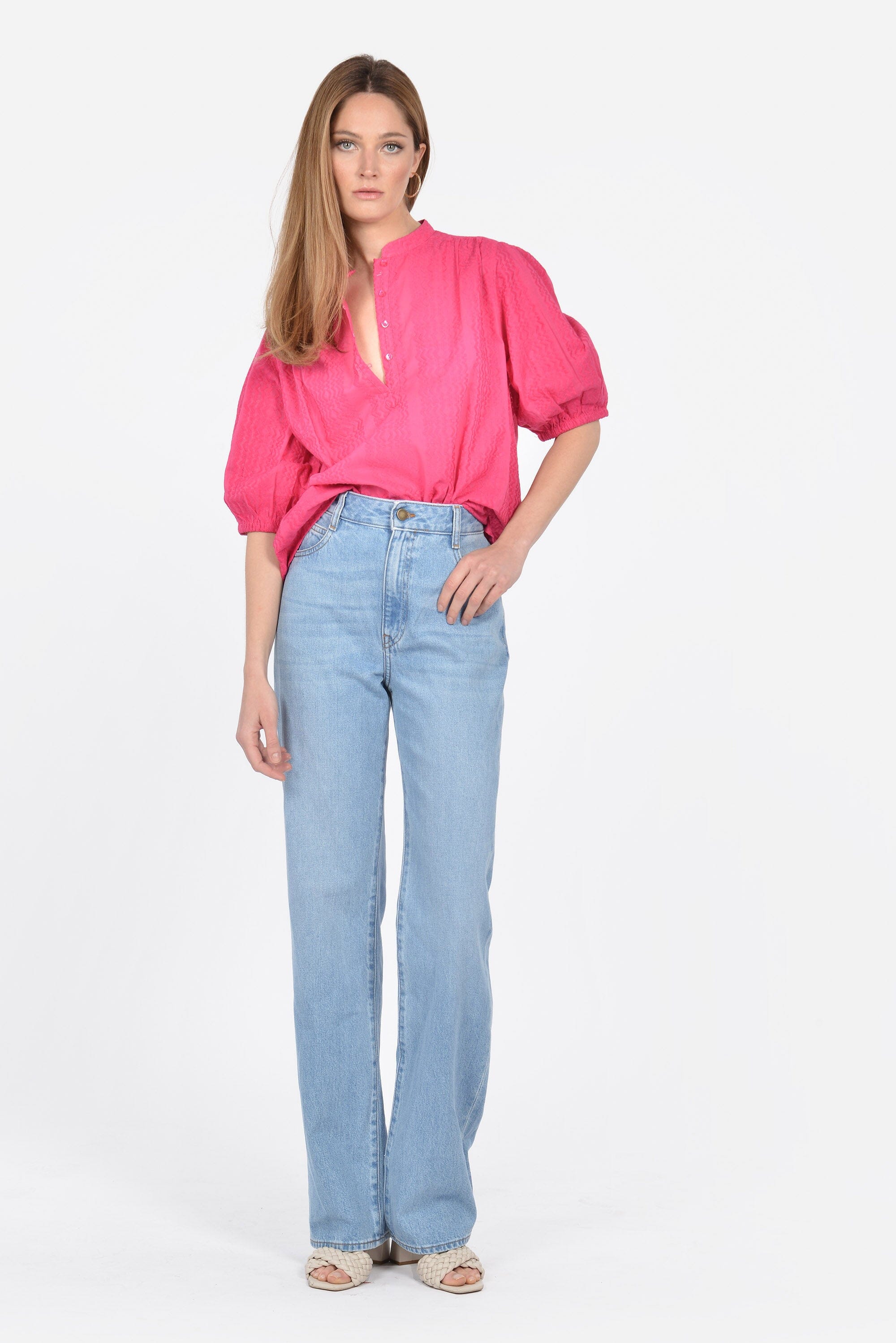BLOUSE SARAH FUCHSIA CHEMISIER KOOKAI Mode Kookai