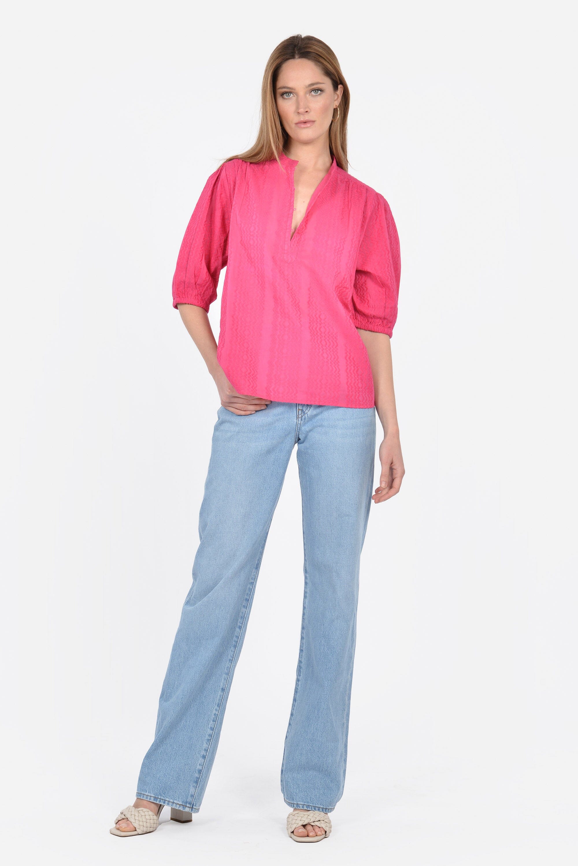 BLOUSE SARAH FUCHSIA CHEMISIER KOOKAI Mode Kookai