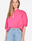 BLOUSE SARAH FUCHSIA CHEMISIER KOOKAI Mode Kookai