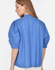 BLOUSE SARAH PRINCESS BLUE CHEMISIER KOOKAI Mode Kookai