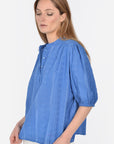 BLOUSE SARAH PRINCESS BLUE CHEMISIER KOOKAI Mode Kookai