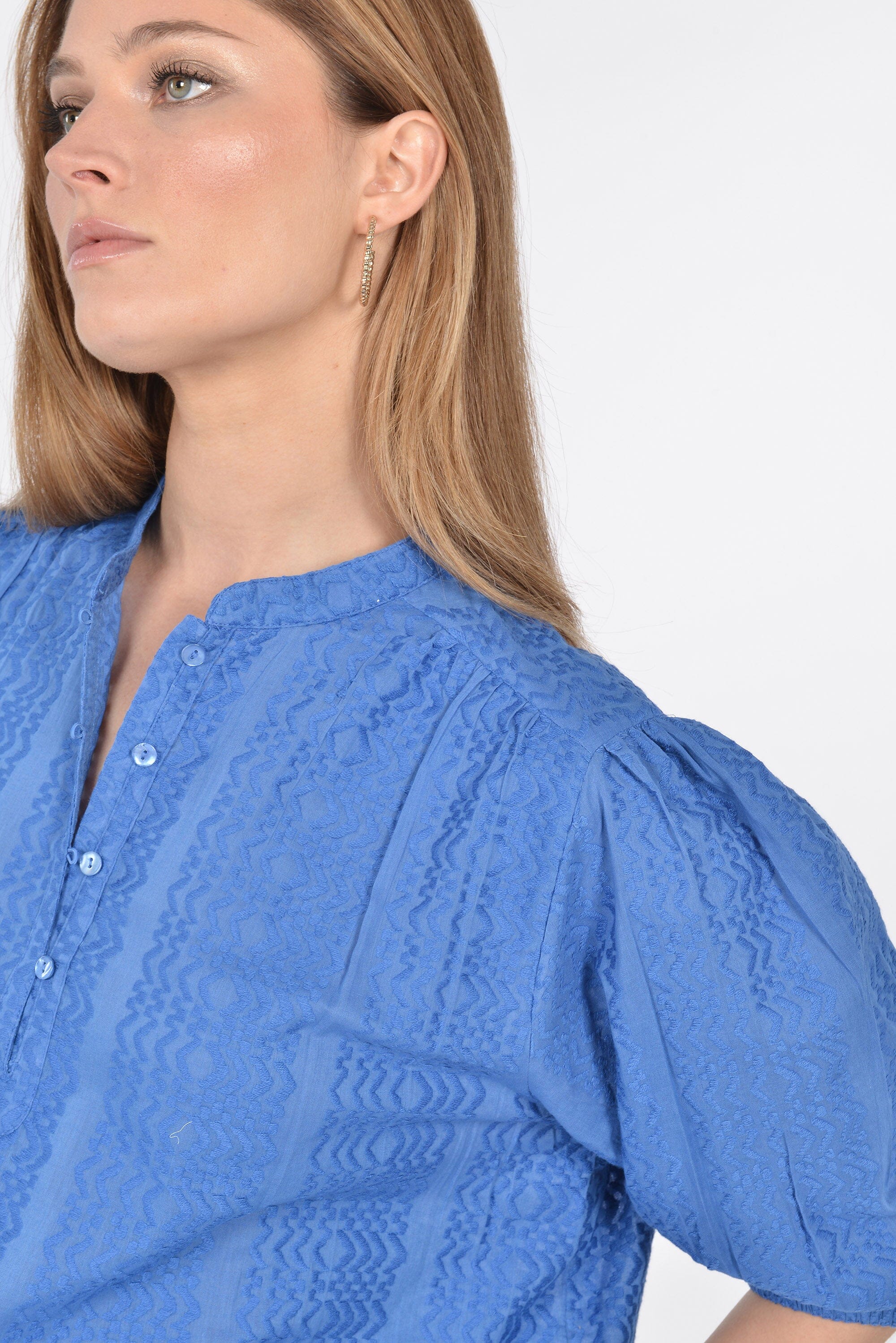 BLOUSE SARAH PRINCESS BLUE CHEMISIER KOOKAI Mode Kookai
