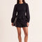 BLOUSE SMOCKEE - DESIREE - NOIR CHEMISIER NEW KOOKAI Mode Kookai