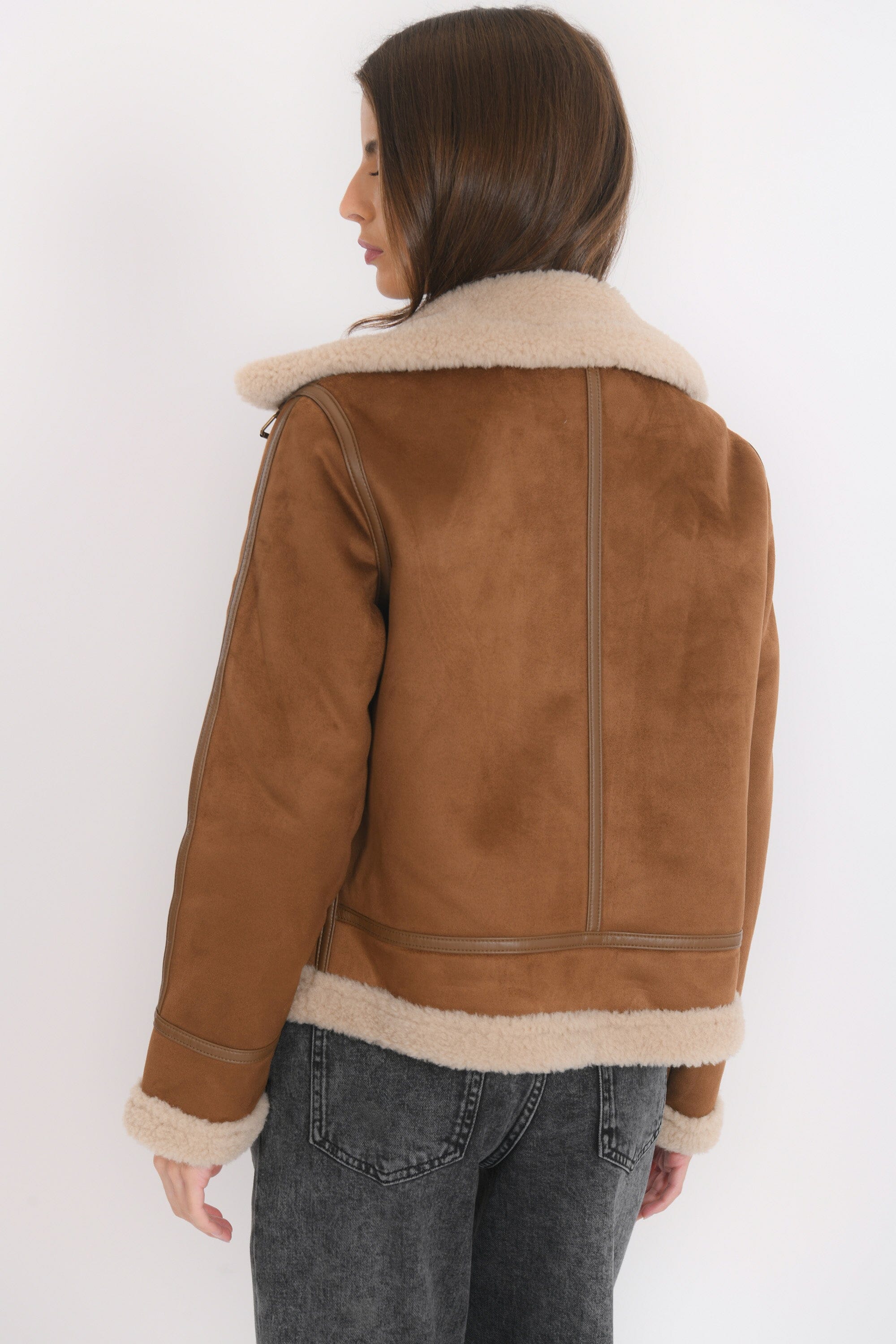 BLOUSON - BERGEN - COGNAC MANTEAU NEW KOOKAI Mode Kookai