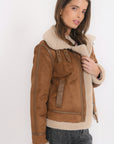 BLOUSON - BERGEN - COGNAC MANTEAU NEW KOOKAI Mode Kookai