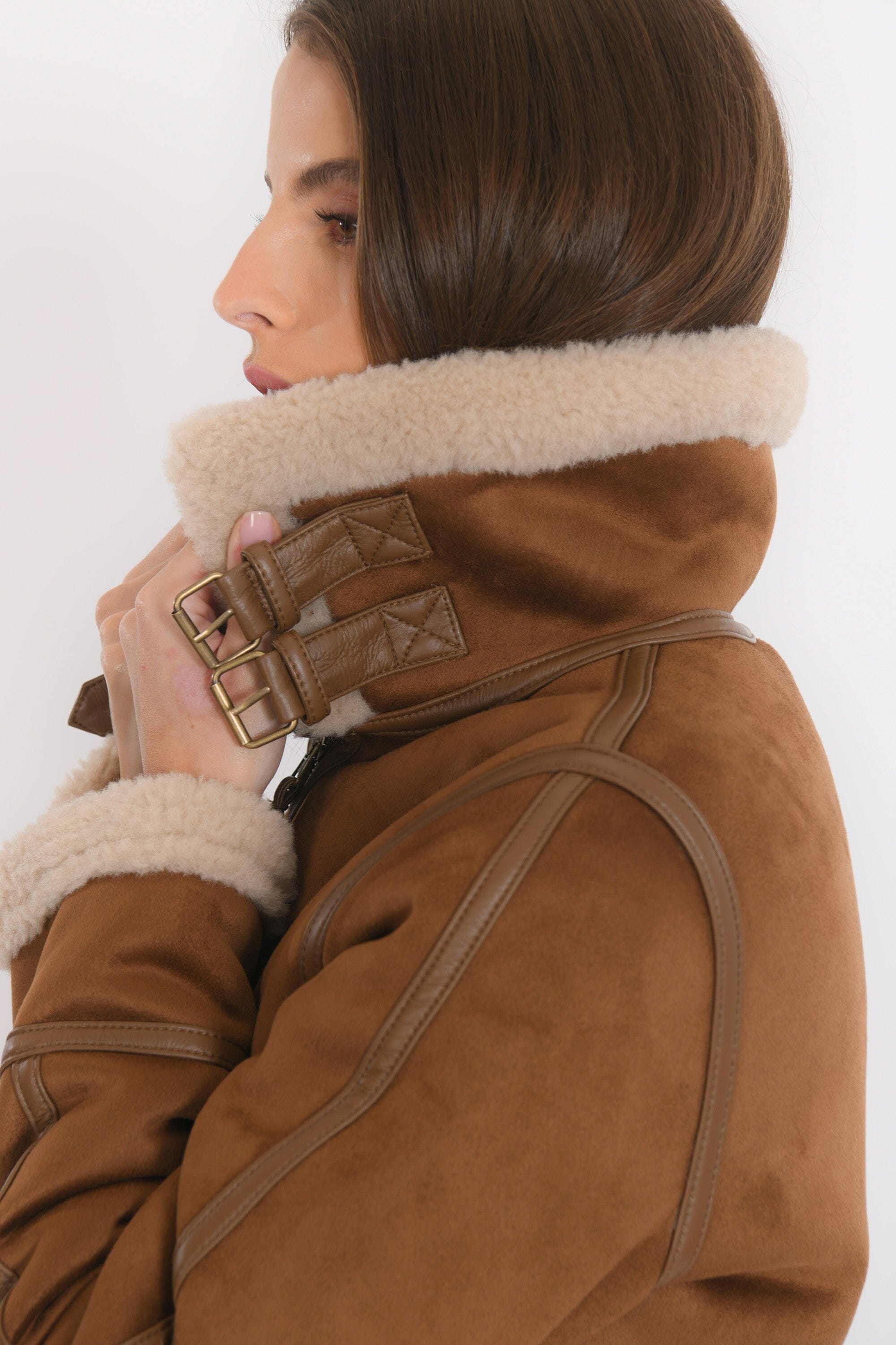 BLOUSON - BERGEN - COGNAC MANTEAU NEW KOOKAI Mode Kookai