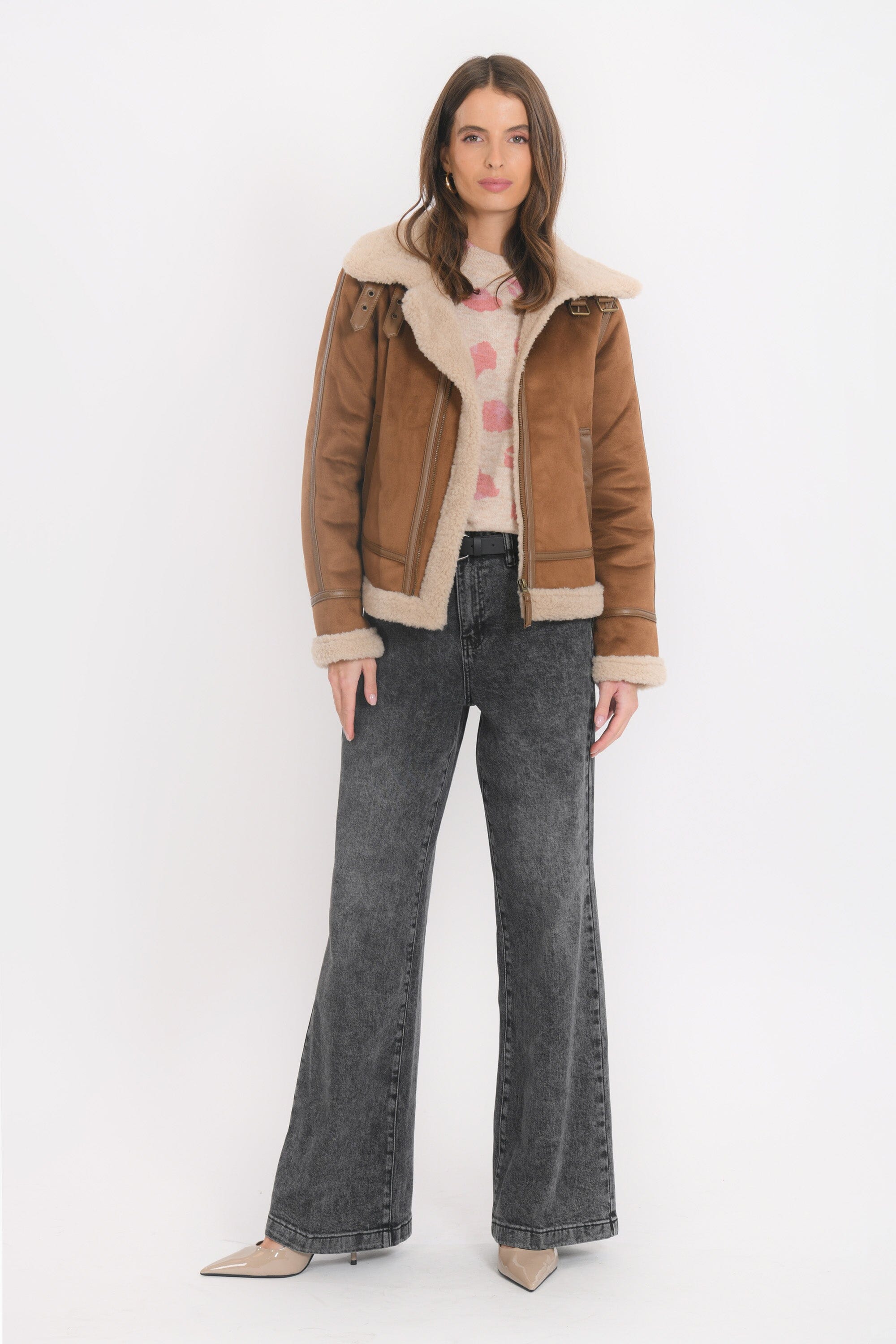 BLOUSON - BERGEN - COGNAC MANTEAU NEW KOOKAI Mode Kookai