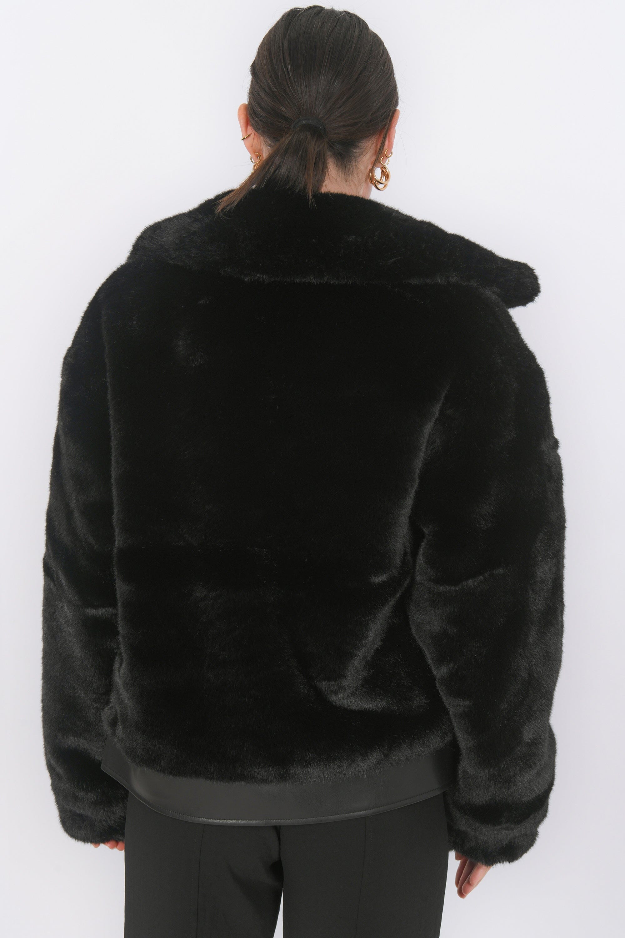 BLOUSON - BERTHA - NOIR MANTEAU NEW KOOKAI Mode Kookai