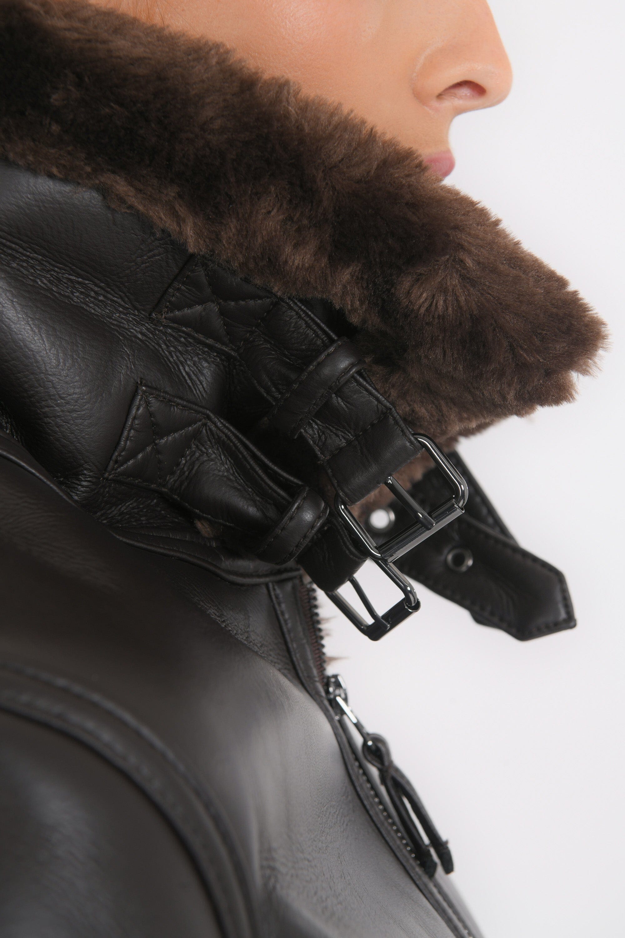 BLOUSON - BLAKE - CHOCOLAT MANTEAU NEW KOOKAI Mode Kookai