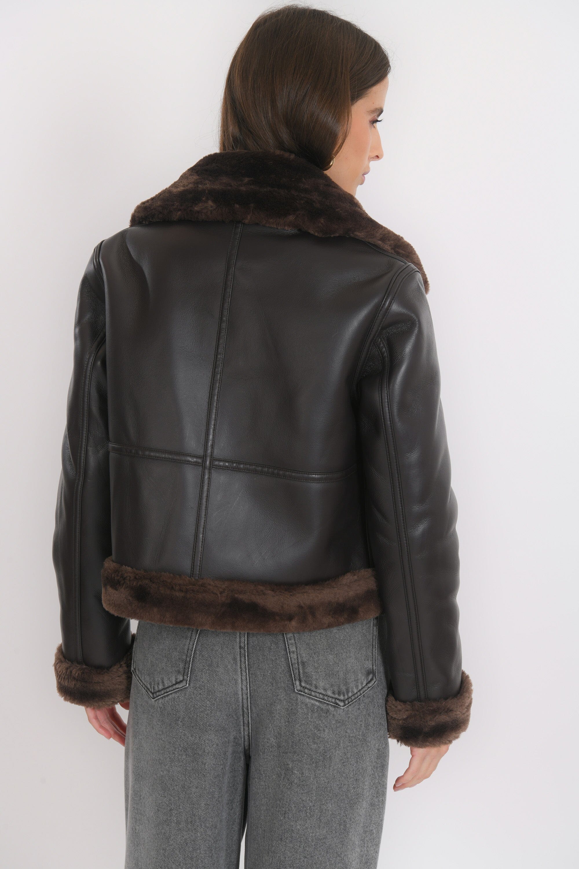 BLOUSON - BLAKE - CHOCOLAT MANTEAU NEW KOOKAI Mode Kookai