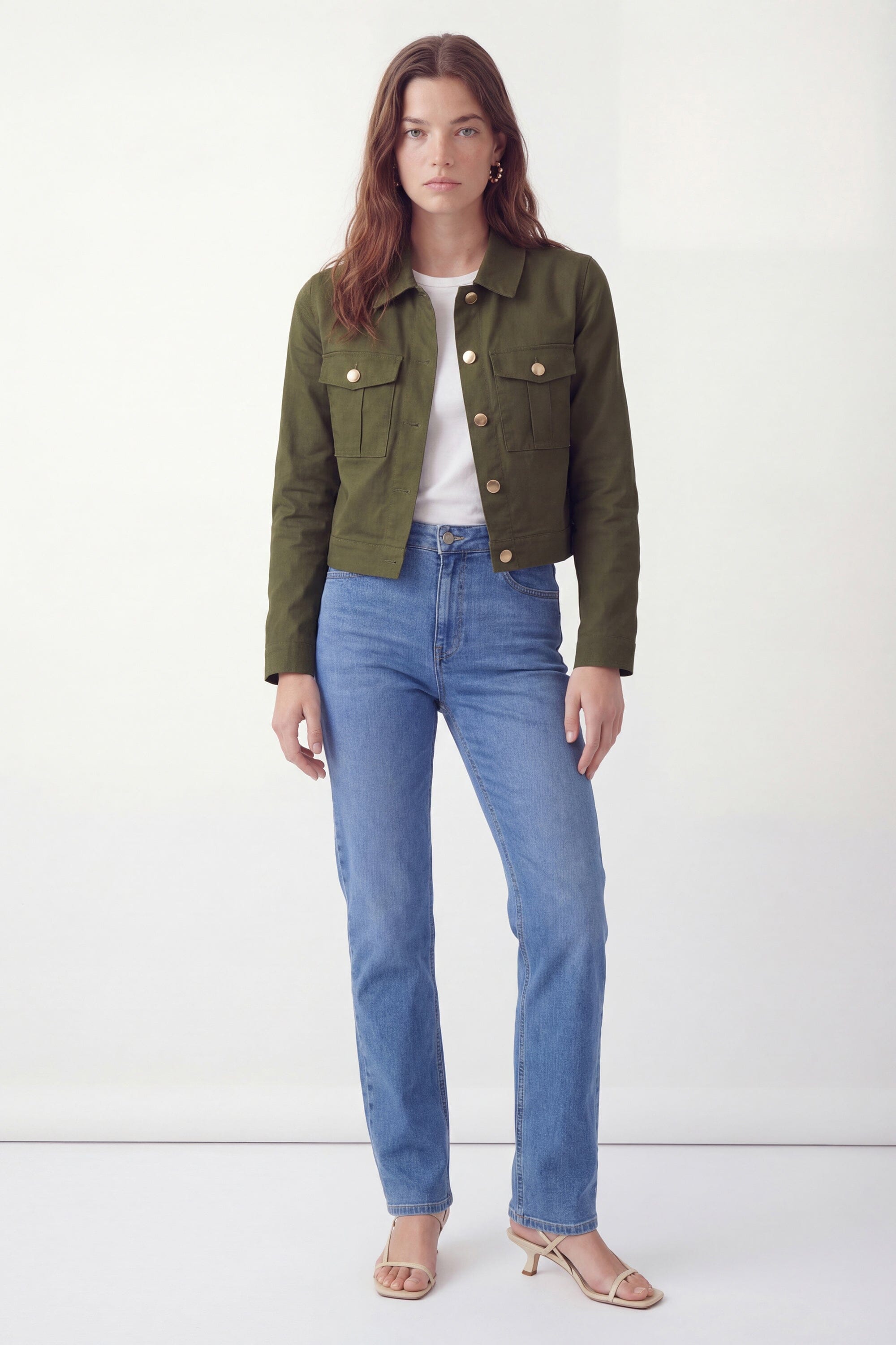 BLOUSON - CAJUN - KAKI VESTE NEW KOOKAI Mode Kookai