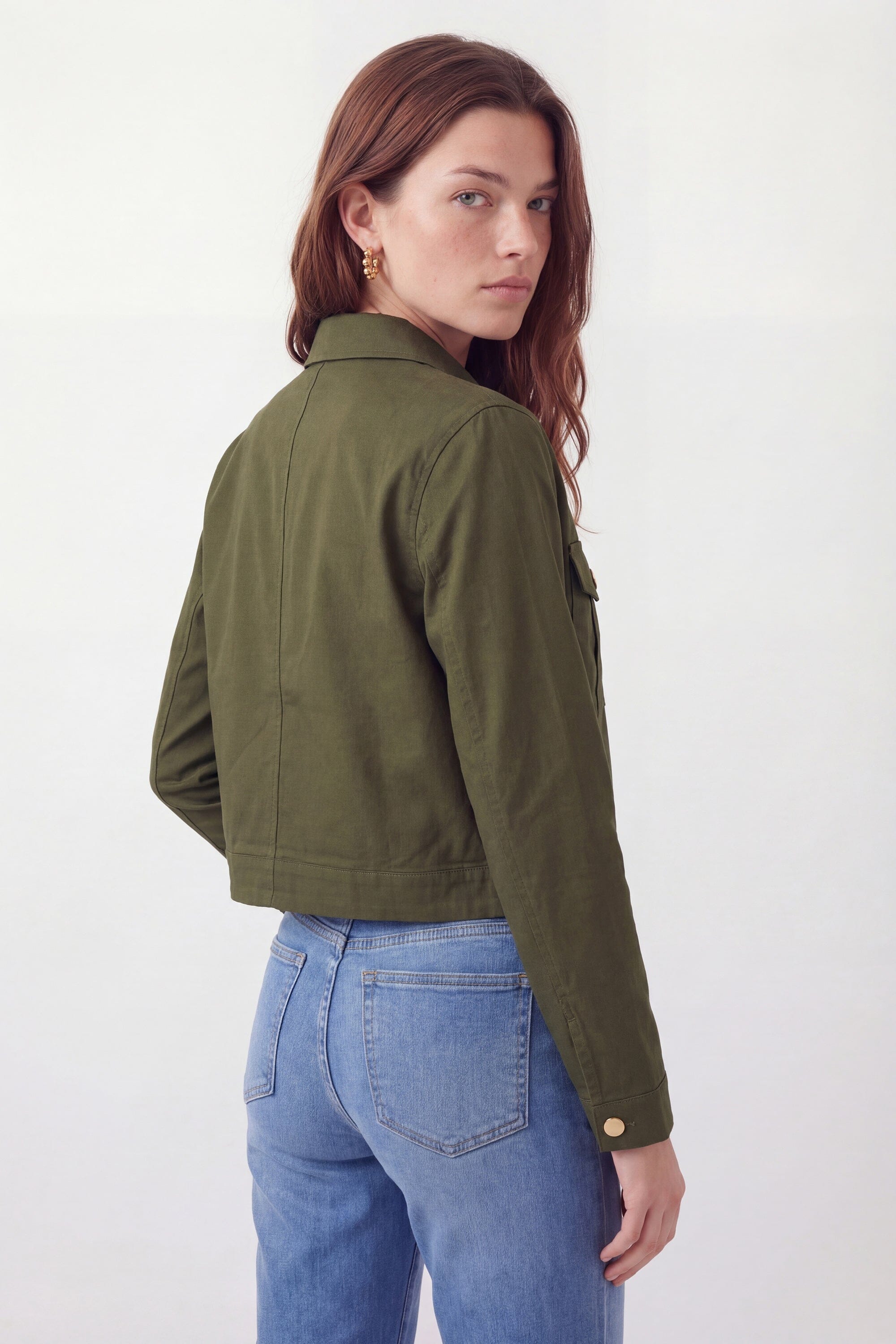 BLOUSON - CAJUN - KAKI VESTE NEW KOOKAI Mode Kookai