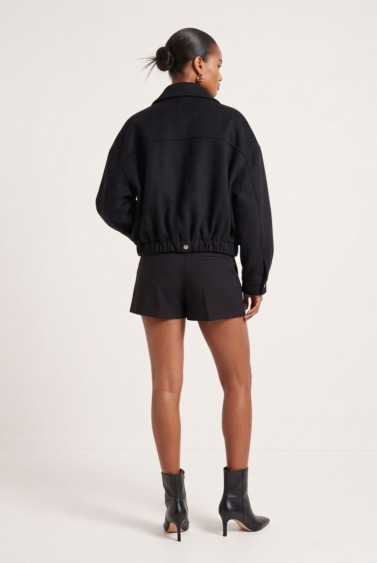 BLOUSON - DONNIA - NOIR MANTEAU NEW KOOKAI Mode Kookai