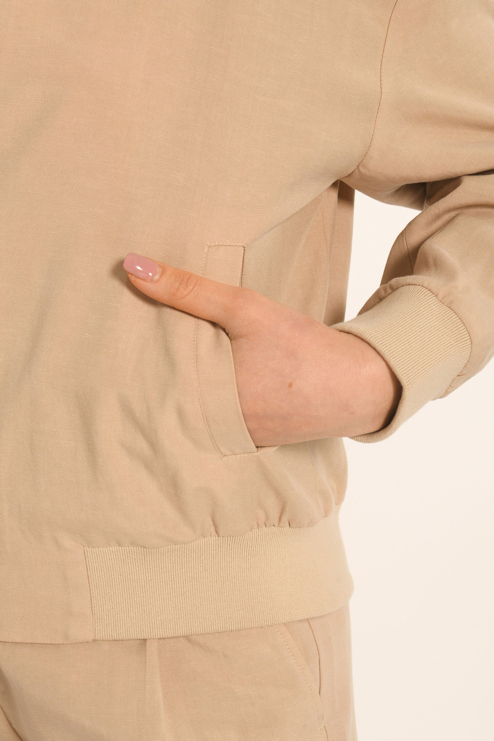 BOMBER - BEIGE - AMAYA VESTE NEW KOOKAI Mode Kookai
