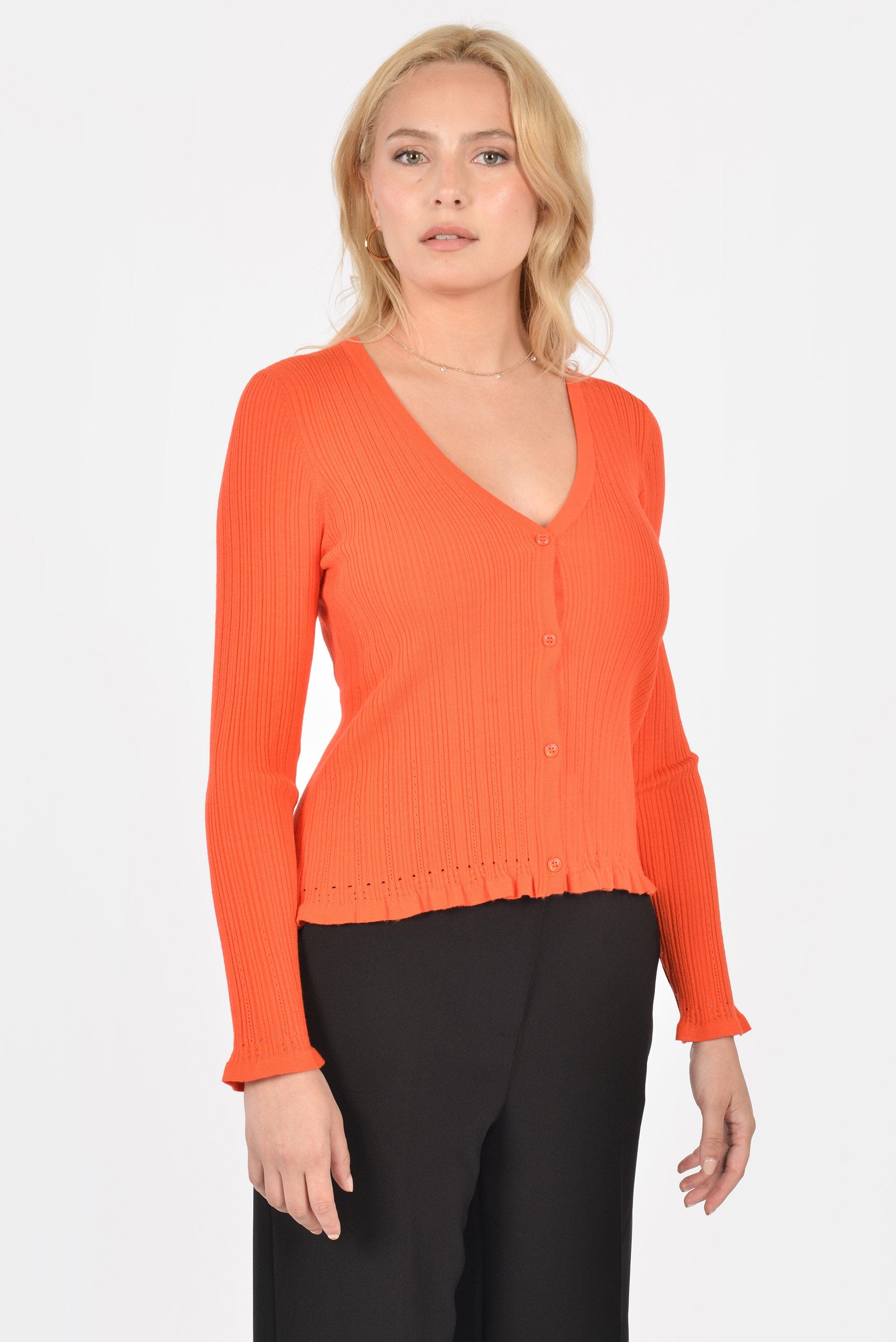 CARDIGAN CÔTELÉ RENATA Clémentine GILET KOOKAI Mode Kookai