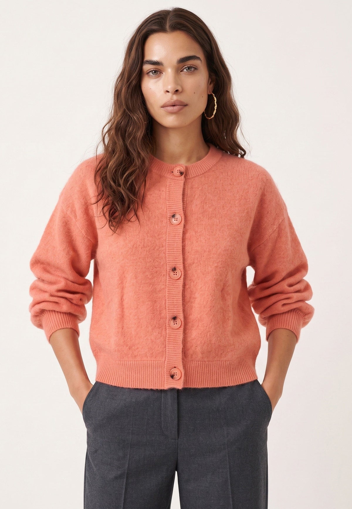 CARDIGAN - DUNA - BLUSH GILET NEW KOOKAI Mode Kookai