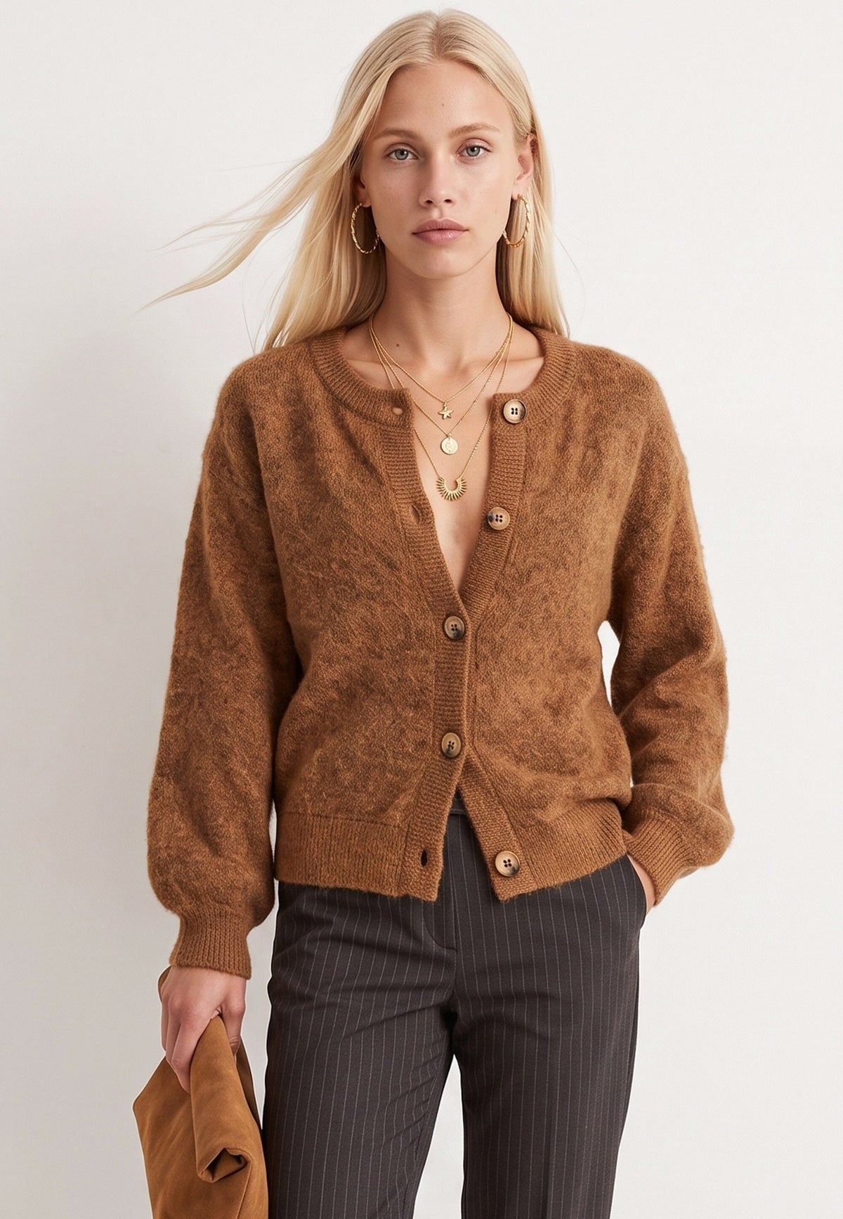 CARDIGAN - DUNA - ECUREUIL GILET NEW KOOKAI Mode Kookai