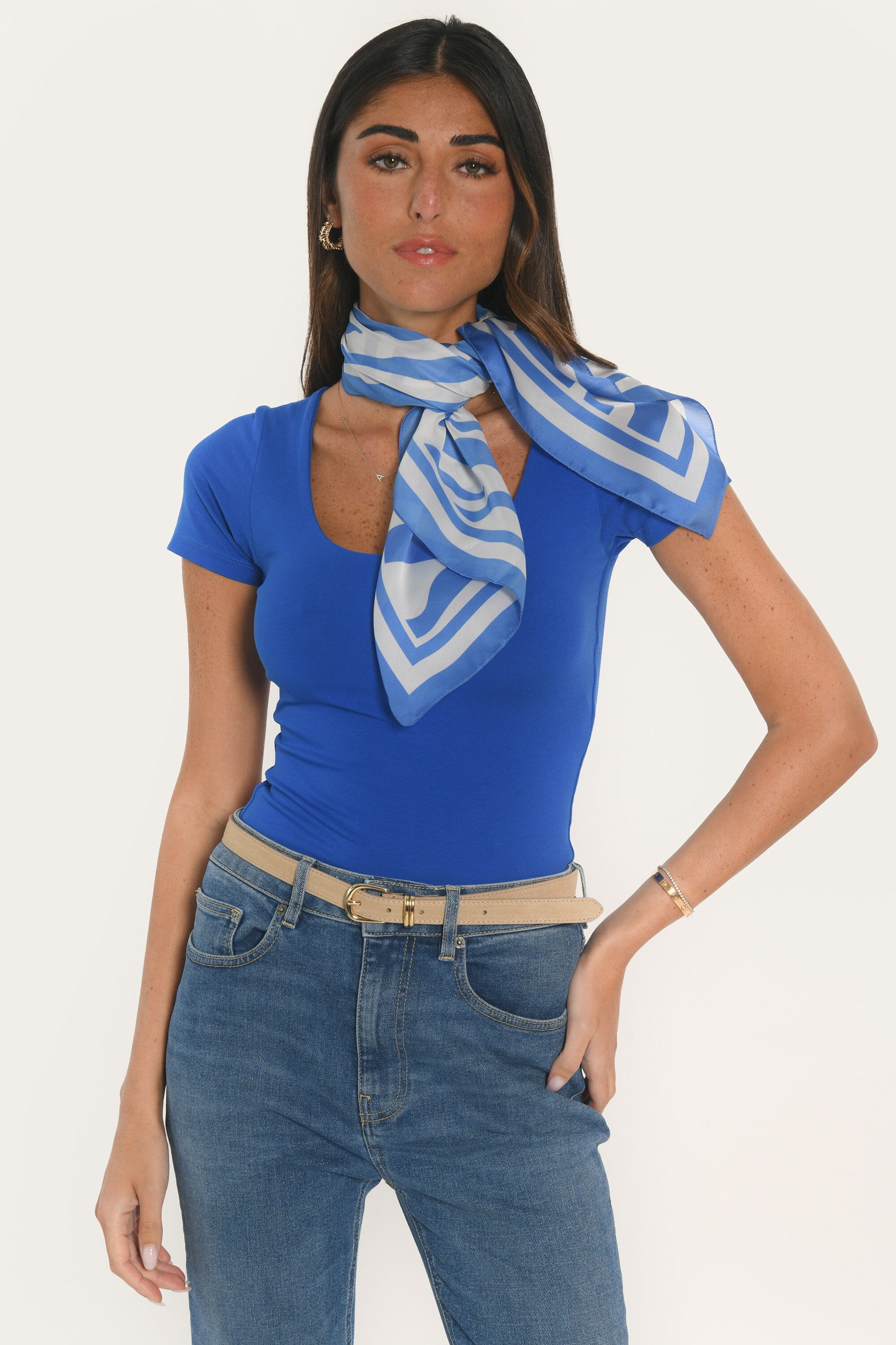CARRE - AMELIA - COBALT ACCESSOIRES NEW KOOKAI Mode Kookai