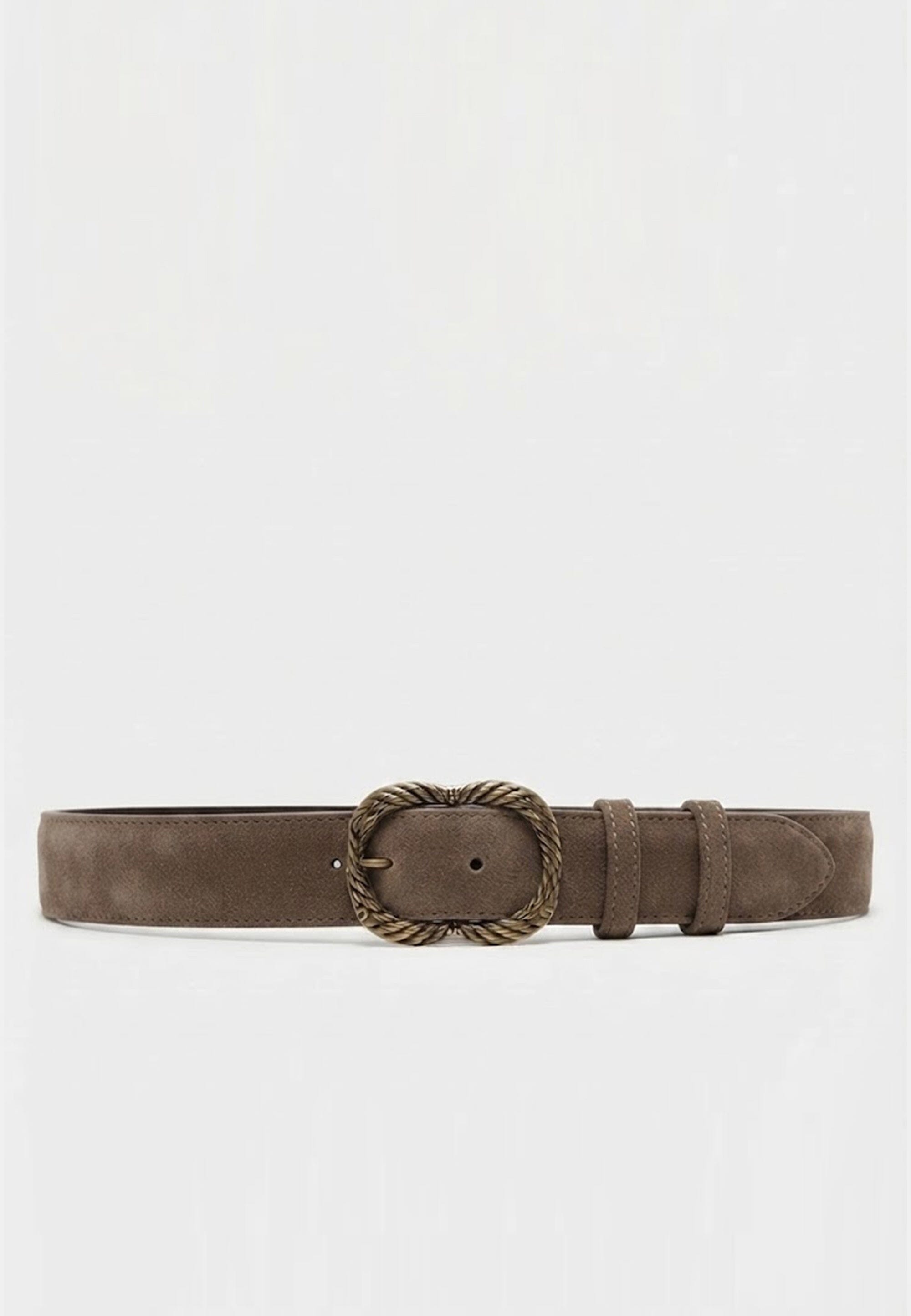 CEINTURE CUIR - DRISS - TAUPE ACCESSOIRES NEW KOOKAI Mode Kookai