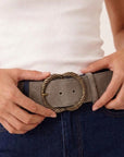 CEINTURE CUIR - DRISS - TAUPE ACCESSOIRES NEW KOOKAI Mode Kookai