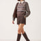 CHEMISE A CARREAUX - DECLAN - CHOCOLAT CHEMISIER NEW KOOKAI Mode Kookai