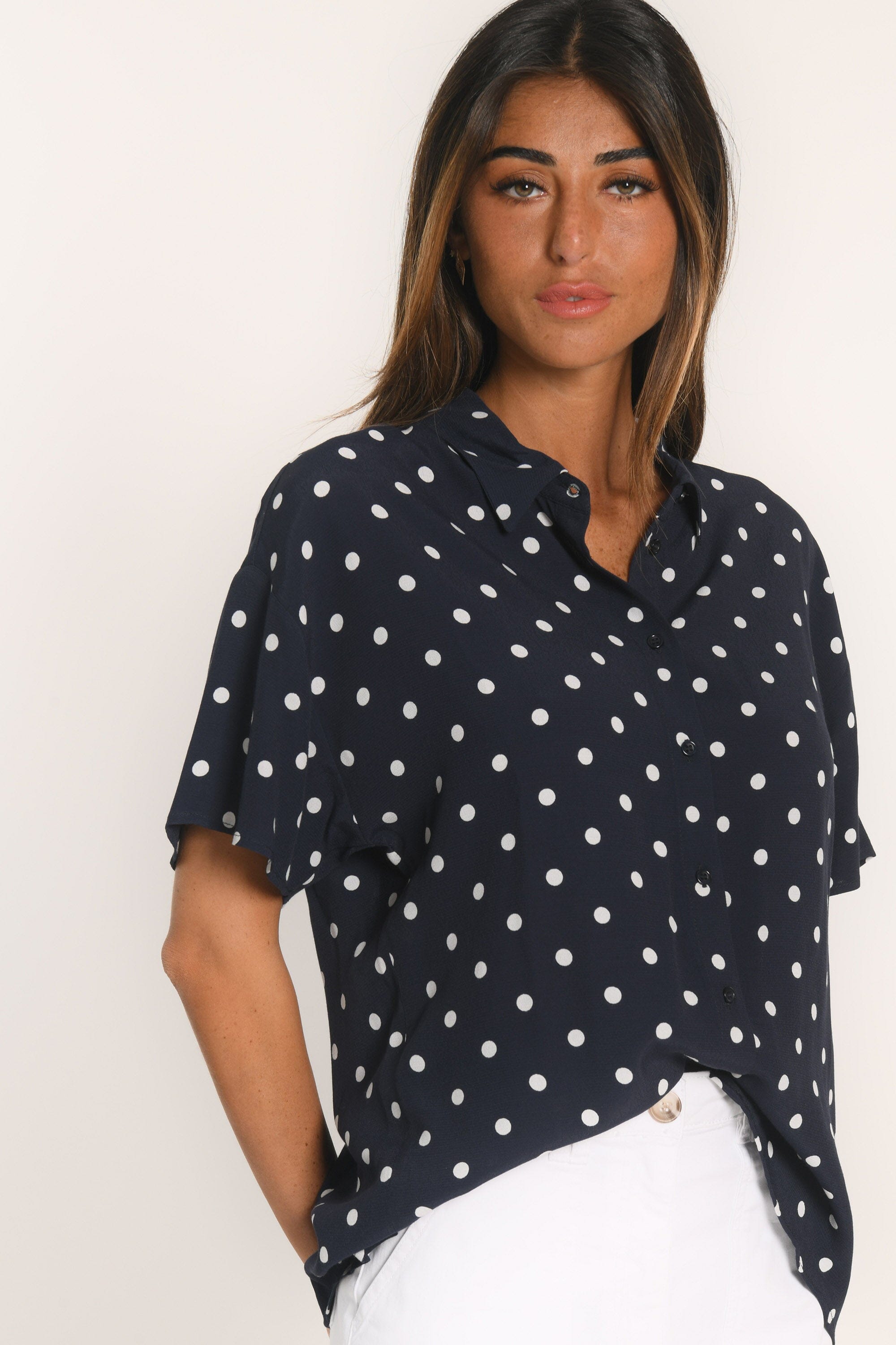 CHEMISE - ANDORRA - MARINE CHEMISIER NEW KOOKAI Mode Kookai