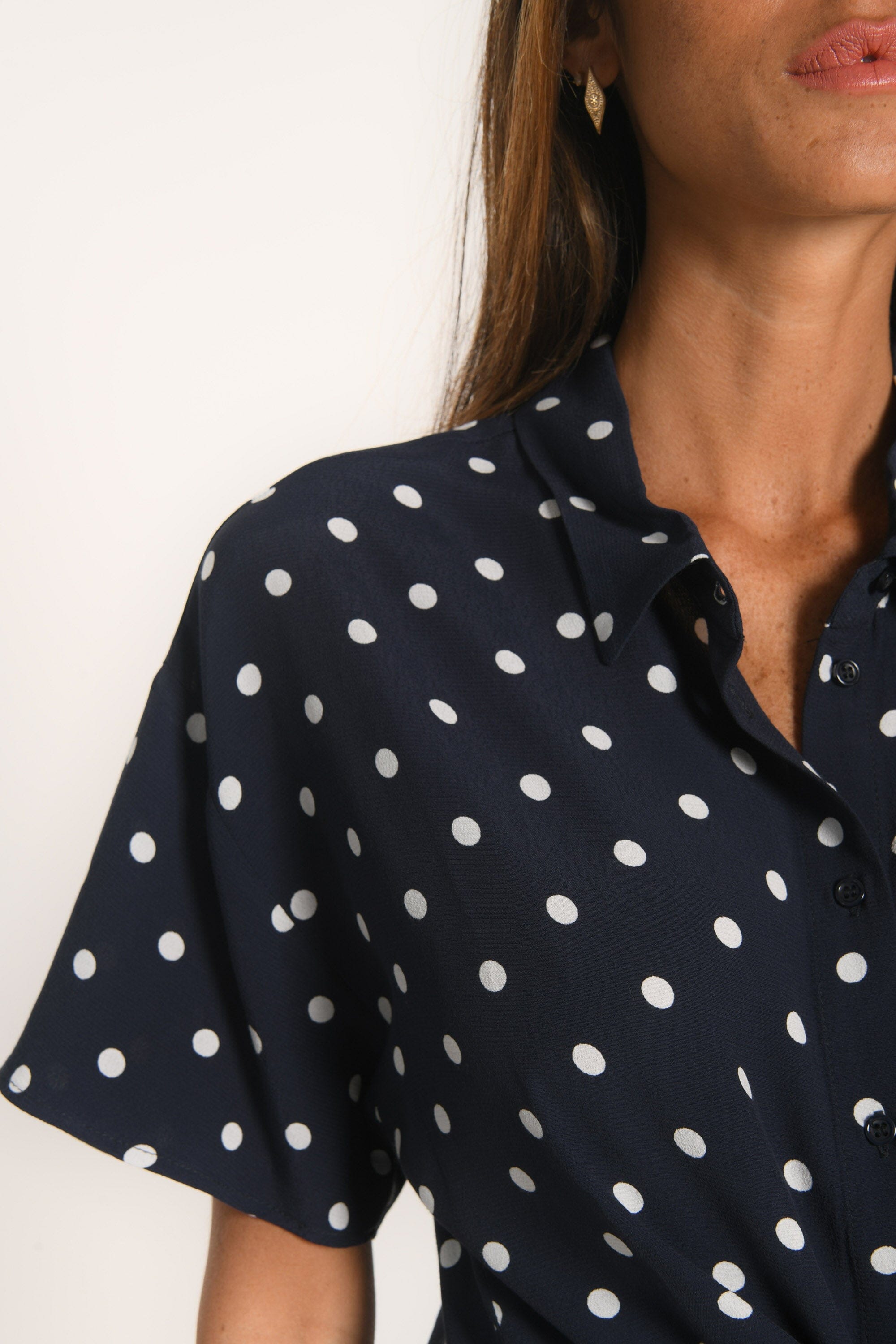 CHEMISE - ANDORRA - MARINE CHEMISIER NEW KOOKAI Mode Kookai