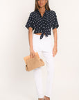 CHEMISE - ANDORRA - MARINE CHEMISIER NEW KOOKAI Mode Kookai