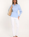 CHEMISE - AUSTIN - BLEU CHEMISIER NEW KOOKAI Mode Kookai