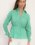 CHEMISE - AUSTIN - VERT CHEMISIER NEW KOOKAI Mode Kookai