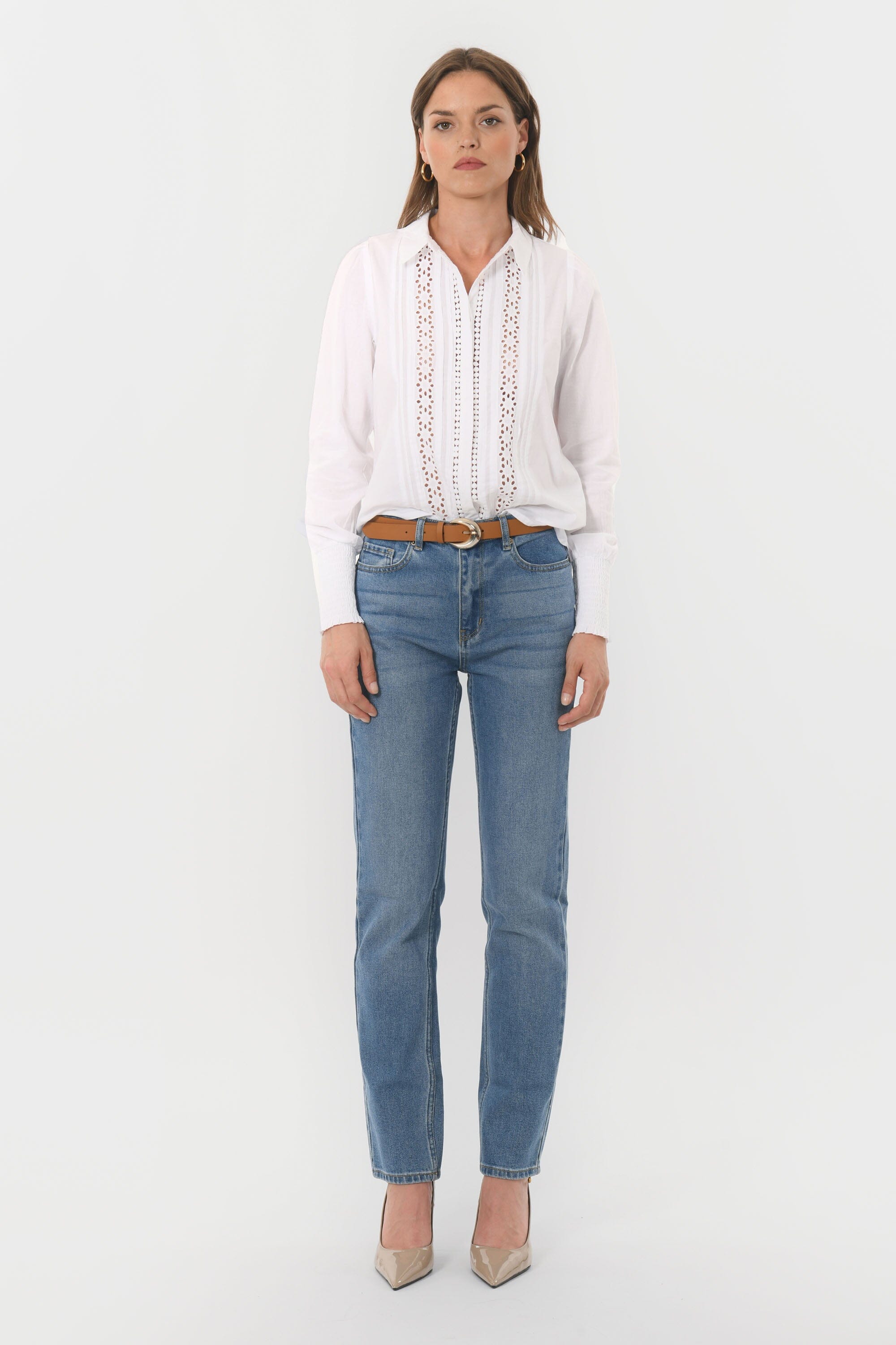 CHEMISE - BARTHELEMY - BLANC CHEMISIER NEW KOOKAI Mode Kookai