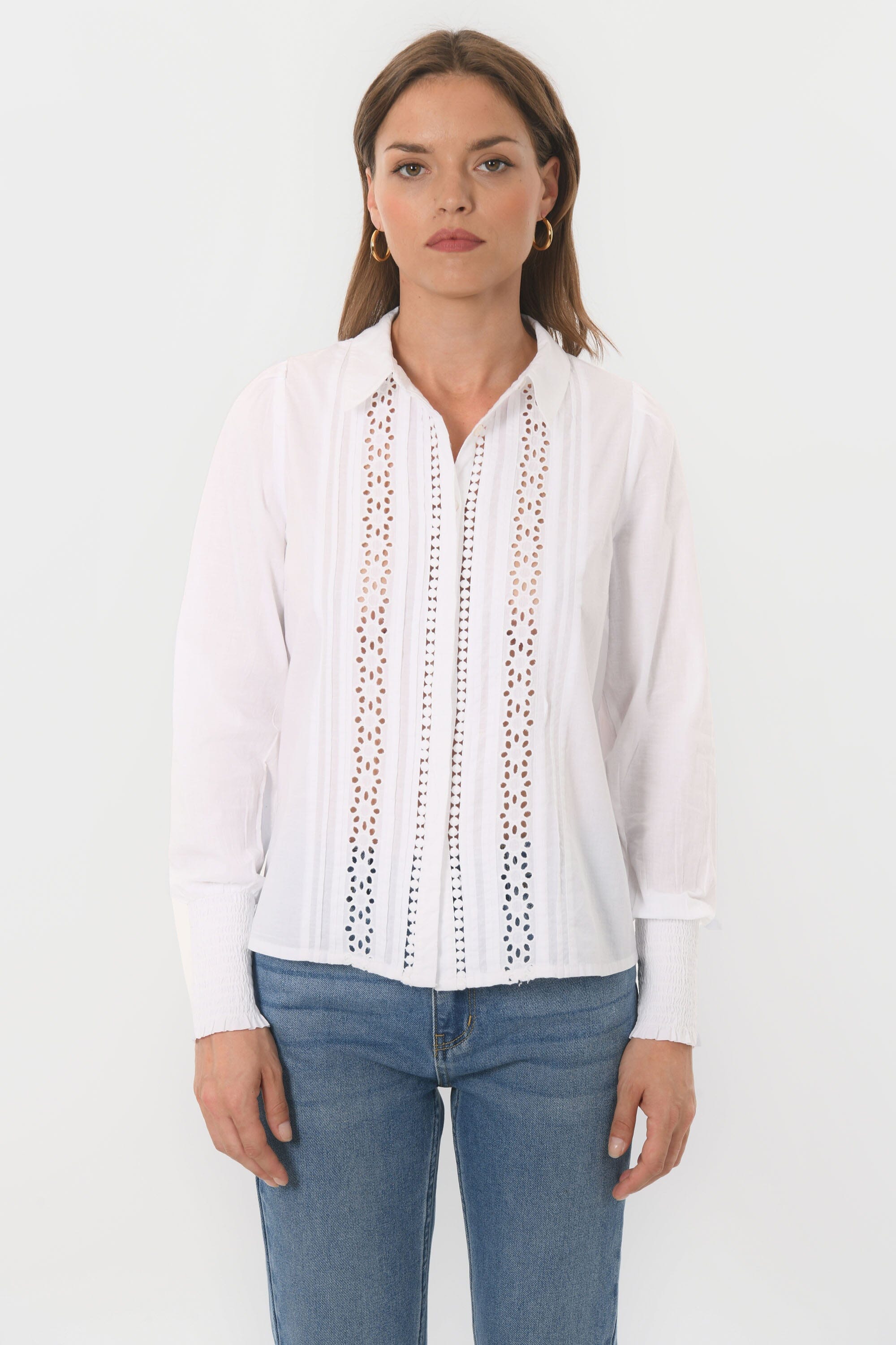 CHEMISE - BARTHELEMY - BLANC CHEMISIER NEW KOOKAI Mode Kookai
