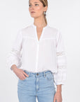 CHEMISE BLOUSE PAMPA BLANC CHEMISIER KOOKAI Mode Kookai