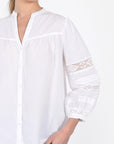 CHEMISE BLOUSE PAMPA BLANC CHEMISIER KOOKAI Mode Kookai