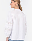 CHEMISE BLOUSE PAMPA BLANC CHEMISIER KOOKAI Mode Kookai