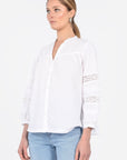CHEMISE BLOUSE PAMPA BLANC CHEMISIER KOOKAI Mode Kookai