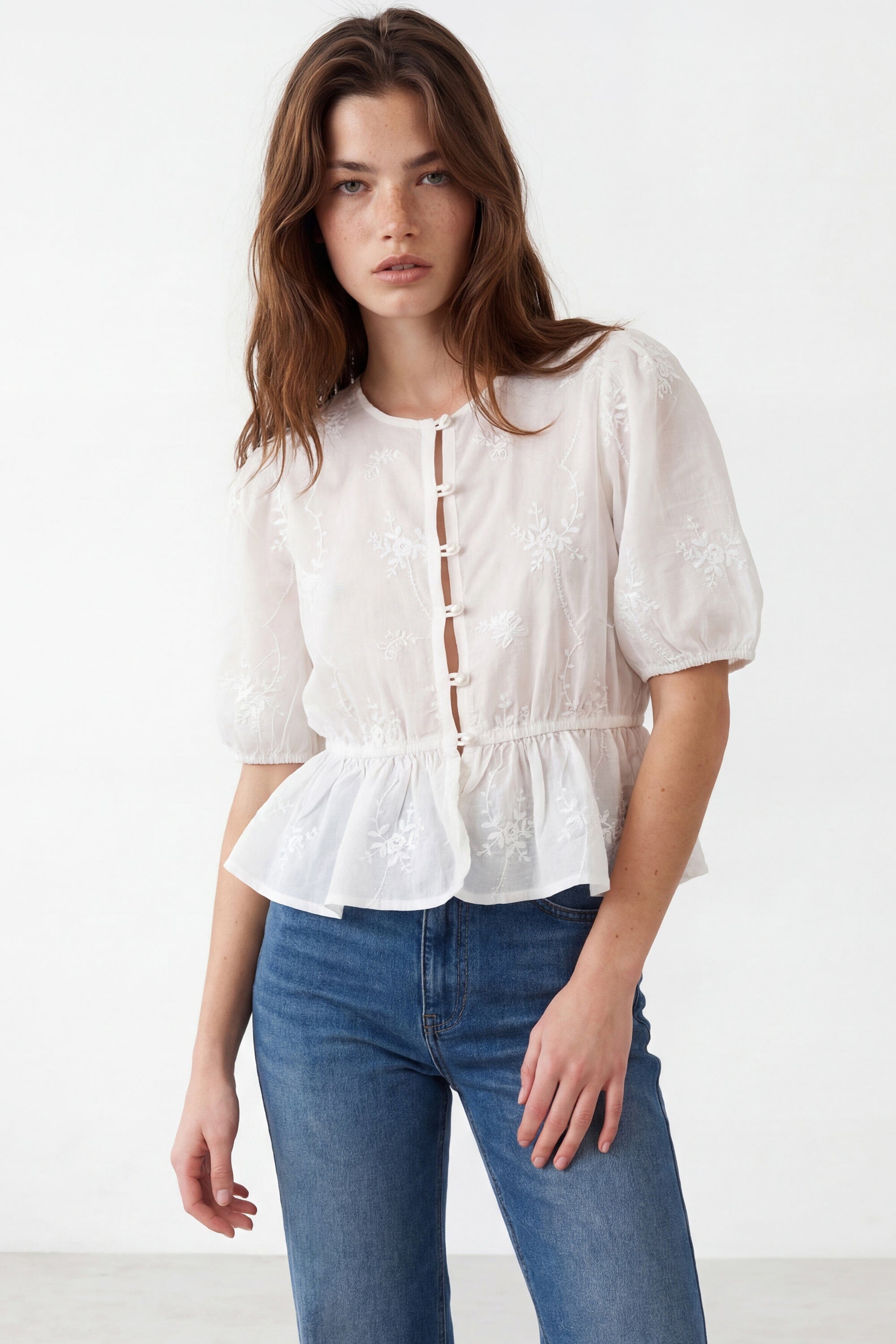 CHEMISE BOHEME - CLAUDIE - BLANC CHEMISIER NEW KOOKAI Mode Kookai