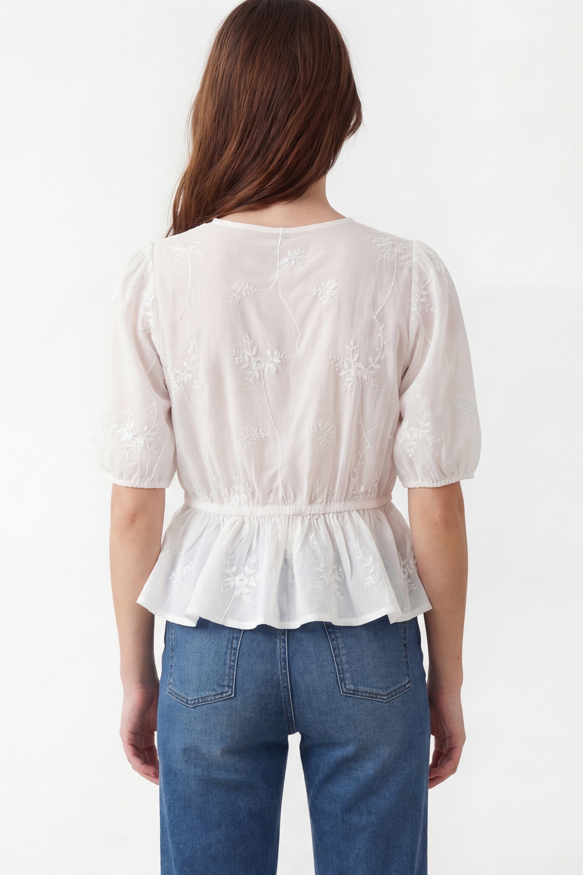 CHEMISE BOHEME - CLAUDIE - BLANC CHEMISIER NEW KOOKAI Mode Kookai