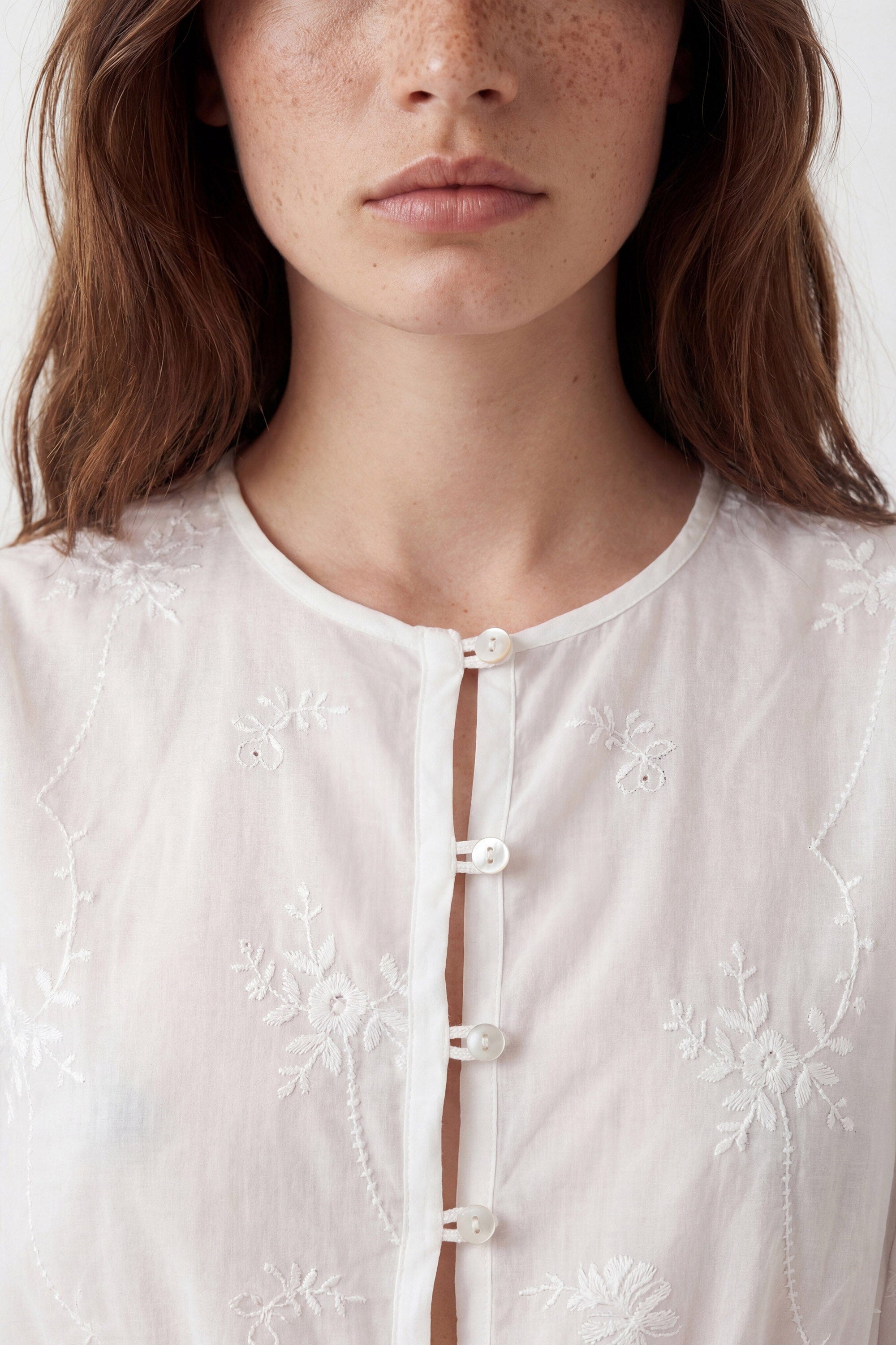 CHEMISE BOHEME - CLAUDIE - BLANC CHEMISIER NEW KOOKAI Mode Kookai