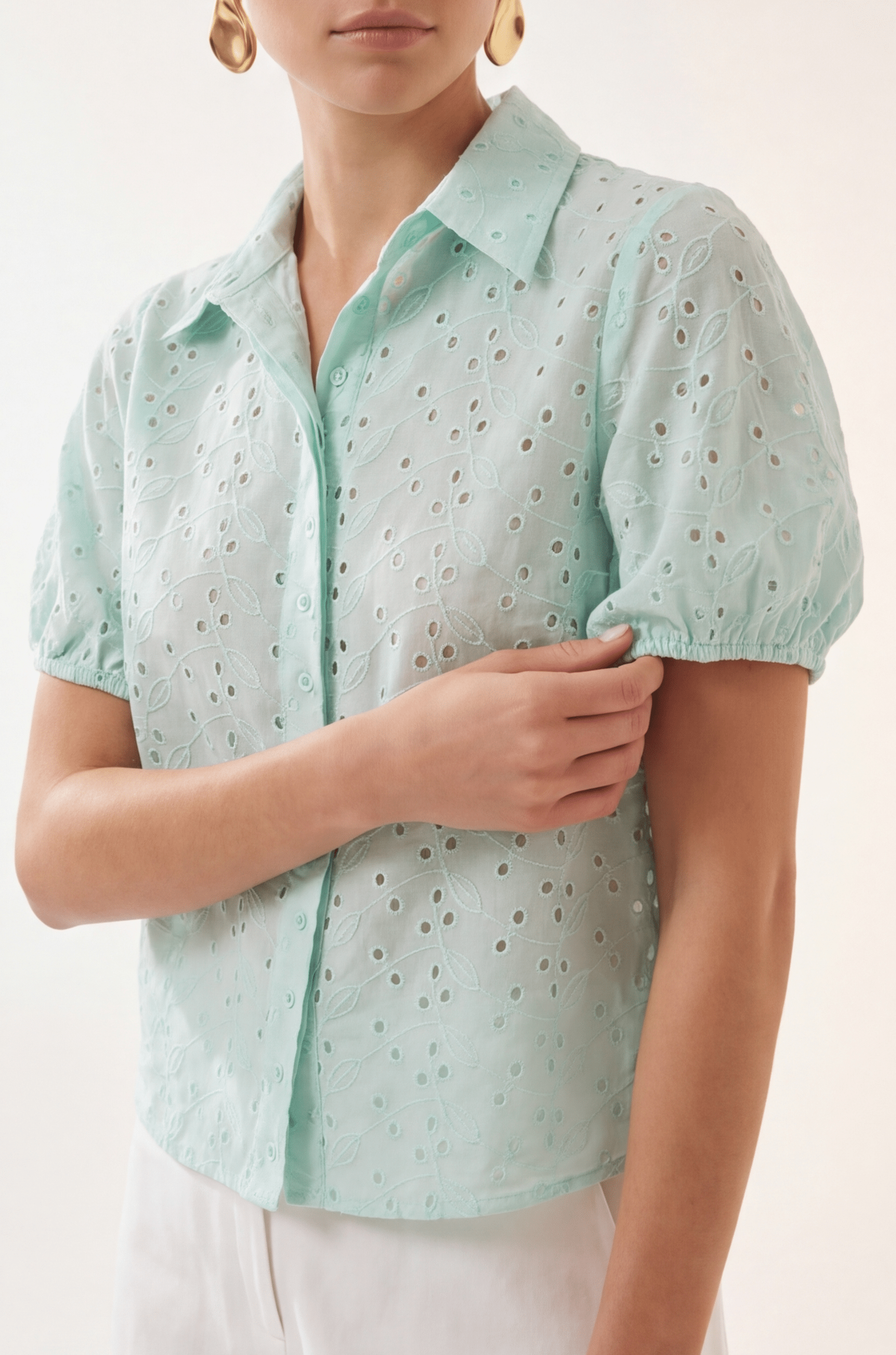 CHEMISE - CARILLON - MENTHOL CHEMISIER NEW KOOKAI Mode Kookai