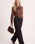 CHEMISE CARREAUX - DOMINIQUE - CHOCOLAT CHEMISIER NEW KOOKAI Mode Kookai