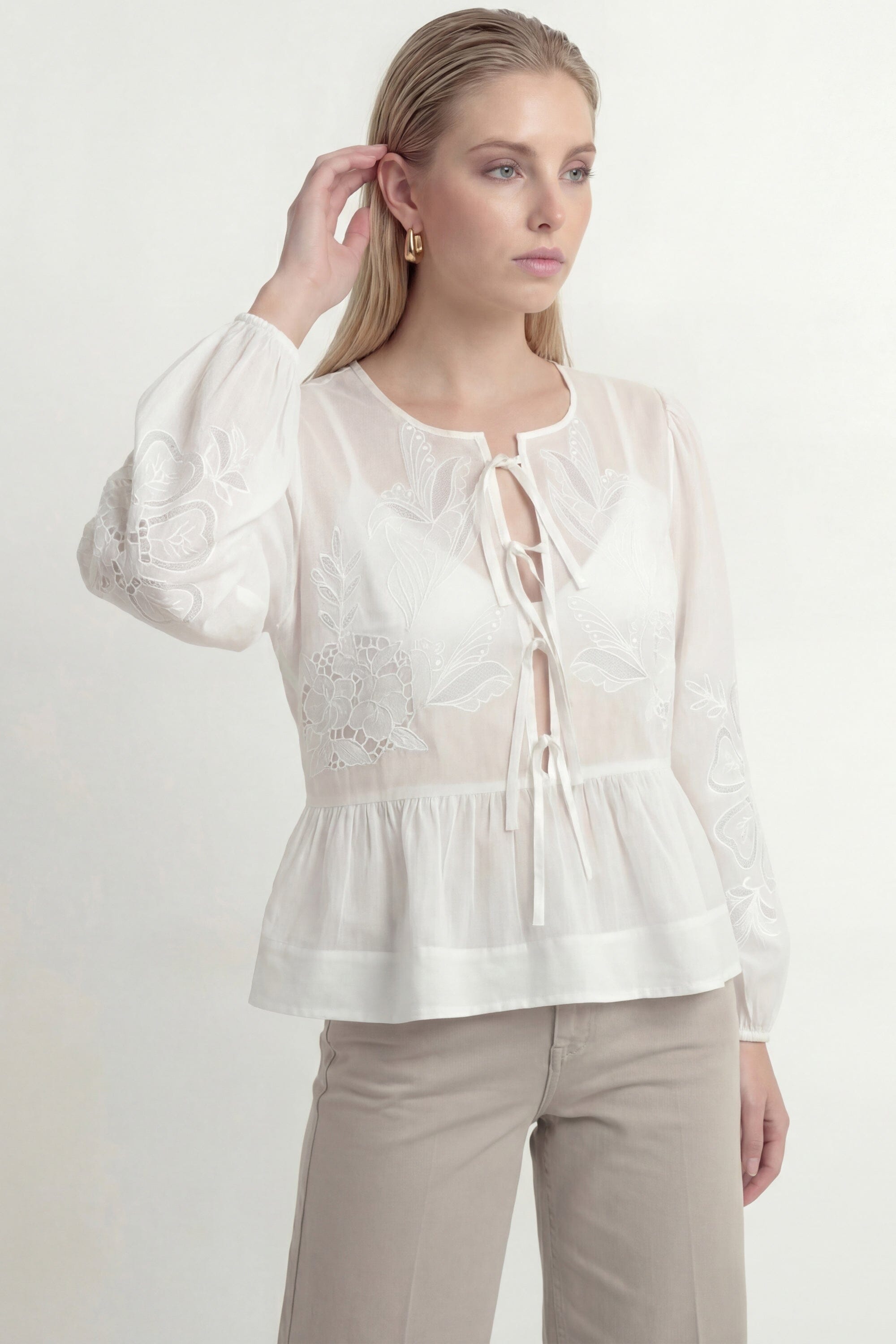 CHEMISE - CENOTE - BLANC CHEMISIER NEW KOOKAI Mode Kookai