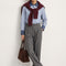 CHEMISE COL CONTRASTE - DOMIE - BLEU CHEMISIER NEW KOOKAI Mode Kookai