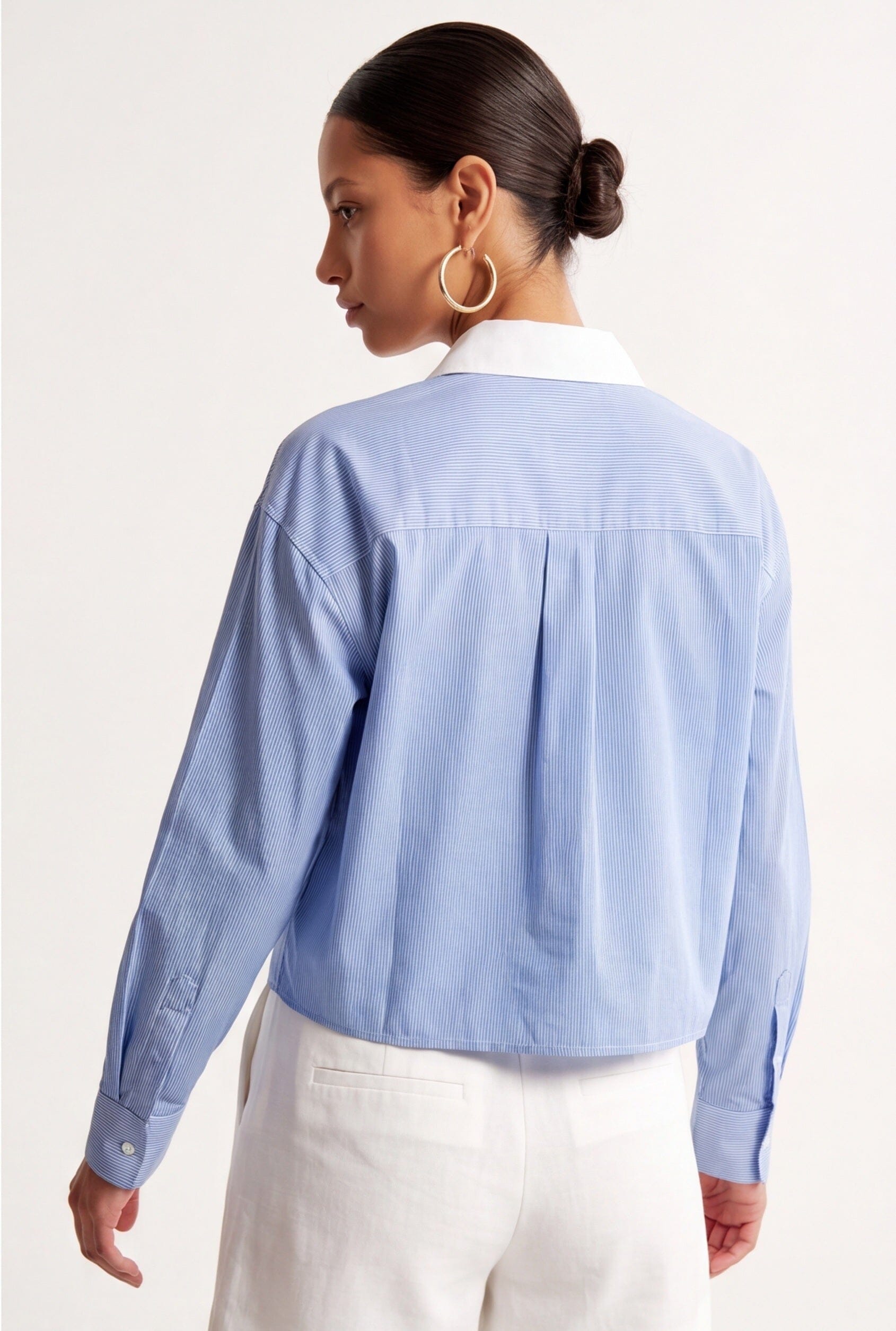 CHEMISE COTON - CASSIUS - CIEL/BLANC CHEMISIER NEW KOOKAI Mode Kookai