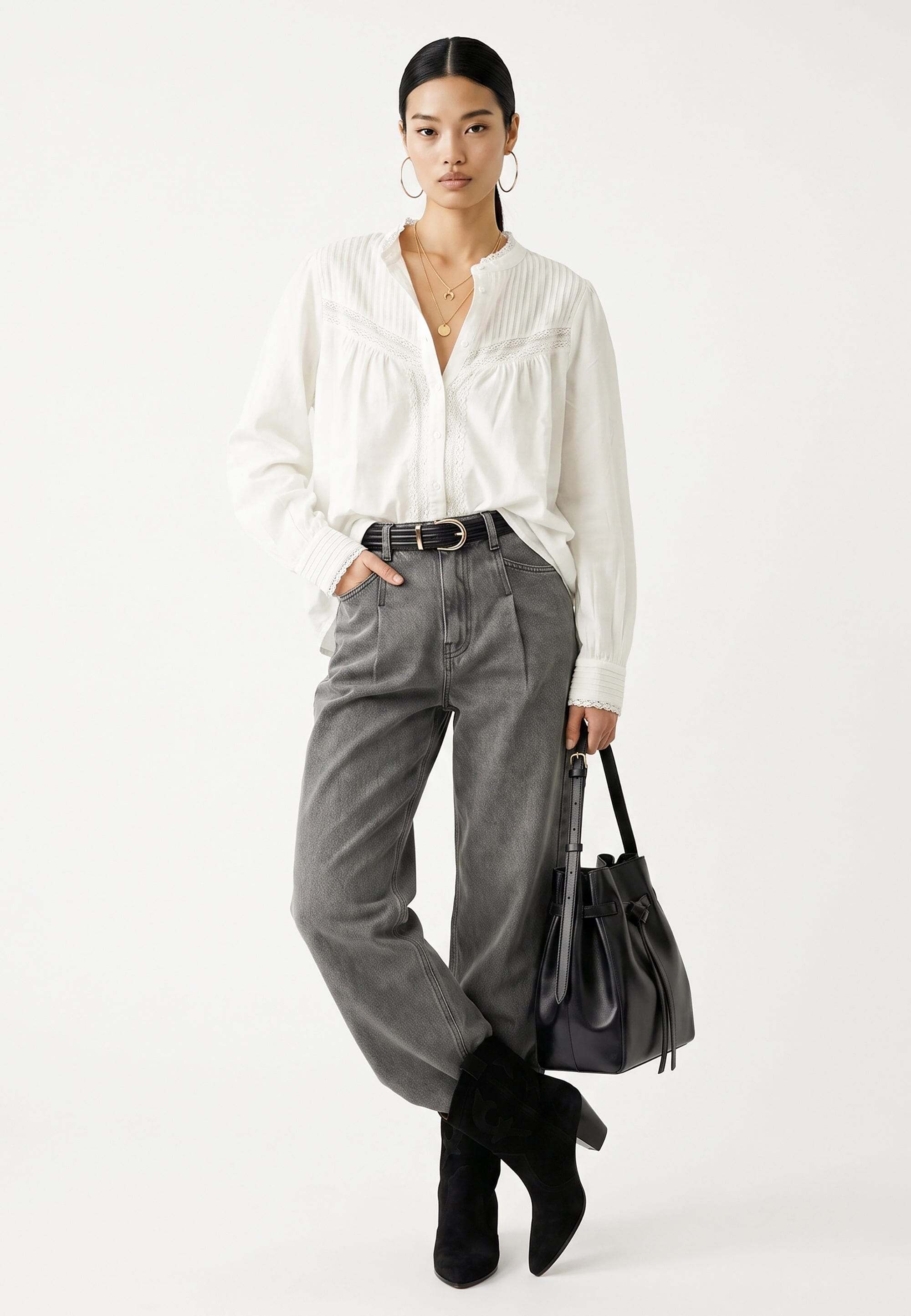 CHEMISE COTON - DELICIA - BLANC CHEMISIER NEW KOOKAI Mode Kookai
