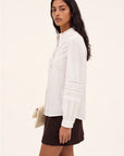 CHEMISE DENTELLE - DIAMOND - ECRU CHEMISIER NEW KOOKAI Mode Kookai