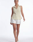 CHEMISE DOS NUS - CALVIN - JAUNE CHEMISIER NEW KOOKAI Mode Kookai