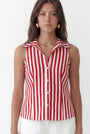 CHEMISE DOS NUS - CALVIN - ROUGE CHEMISIER NEW KOOKAI Mode Kookai
