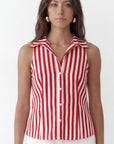CHEMISE DOS NUS - CALVIN - ROUGE CHEMISIER NEW KOOKAI Mode Kookai