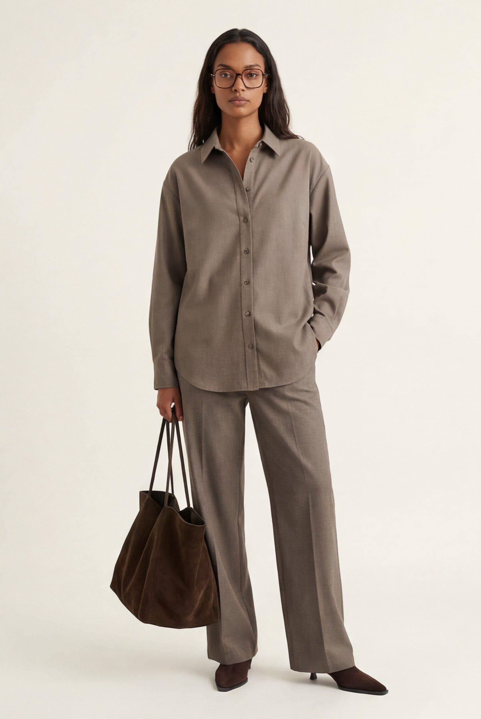 CHEMISE - DUBLIN - CHATAIGNE CHEMISIER NEW KOOKAI Mode Kookai